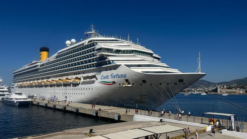 Historic record of the number of cruise ship passengers in Turkey in February 2025.