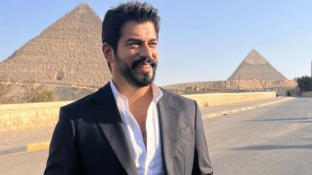 Burak Özçivit collaborates with a well-known brand in a new advertising campaign