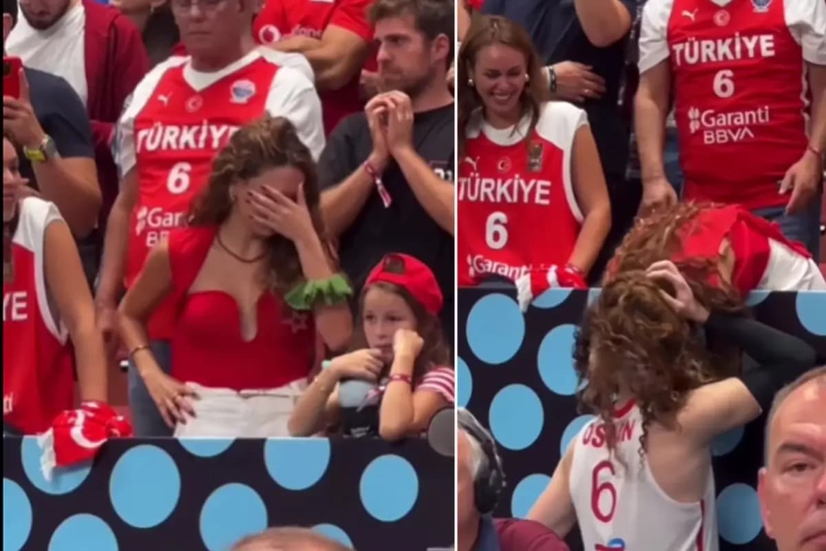 Tears of Cedi Osman and Ebru Şahin’s Embrace After 88–83 Loss to Germany