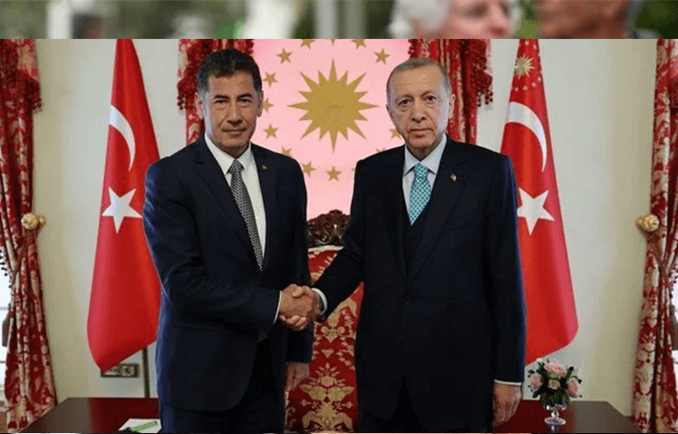 Breaking news: Sinan Oğan's support for Erdoğan.