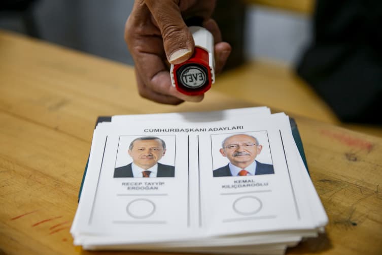 The beginning of the second round of elections in Turkey.