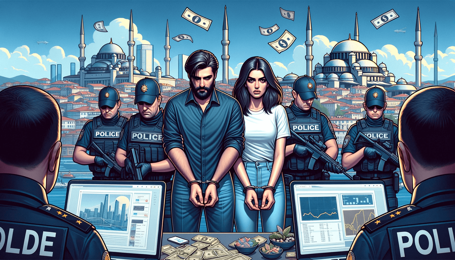 Arrest of Turkish influencer on charges of money laundering