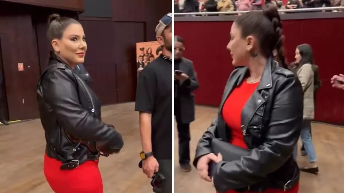 Ferit Kaya’s Wife Reacts as the Actor Draws a Crowd of Fans at a Public Event